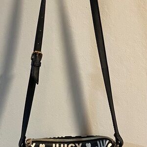 Juicy Couture Black and White Women's Bag